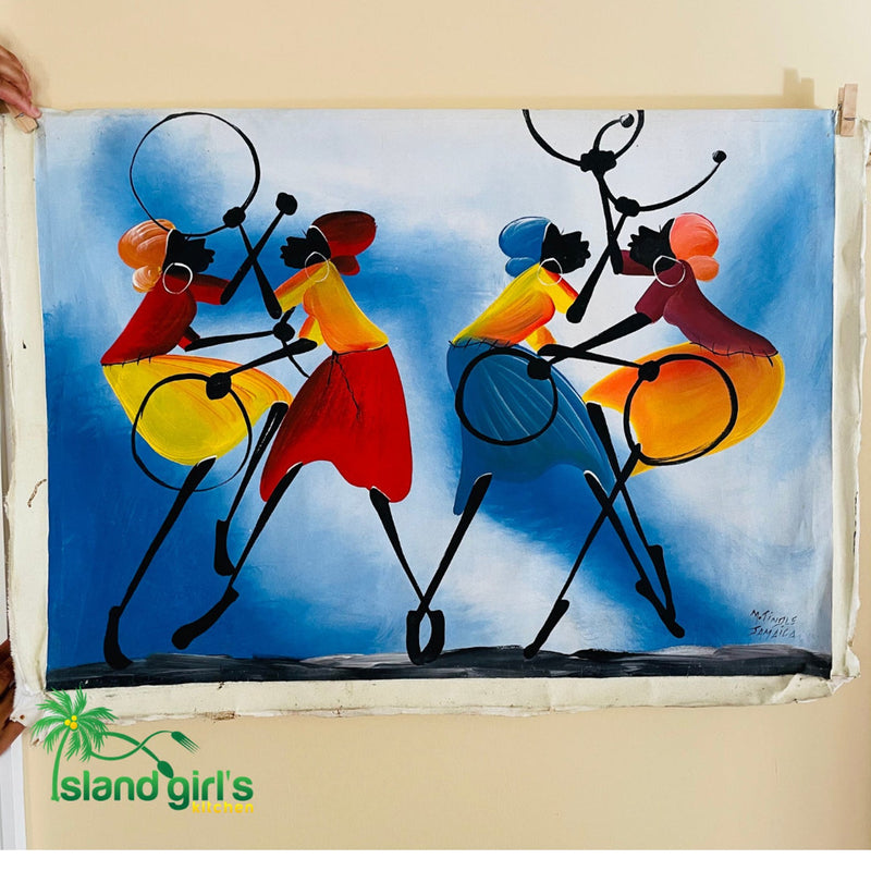 Caribbean Dancing Women