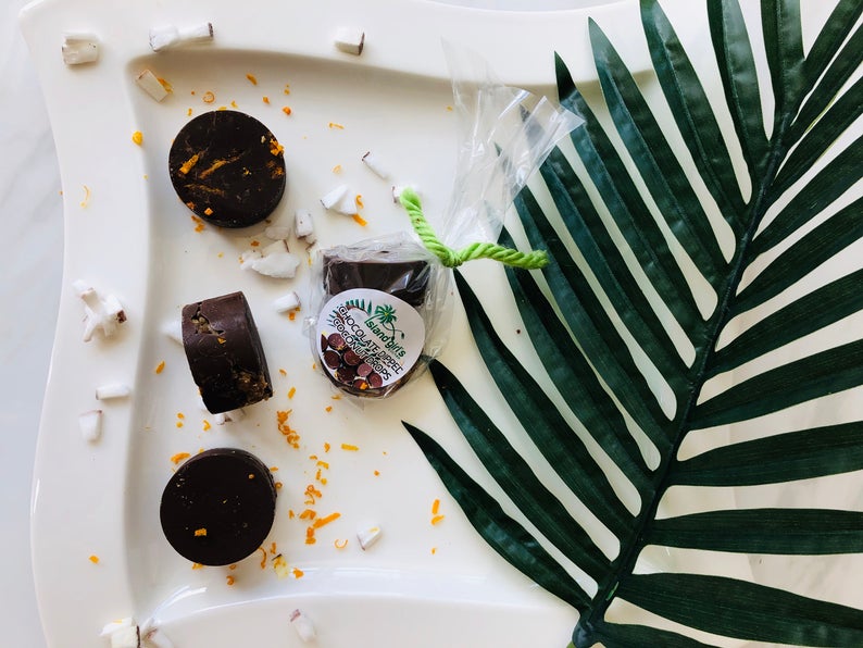 Fully Covered Grated Coconut Drops